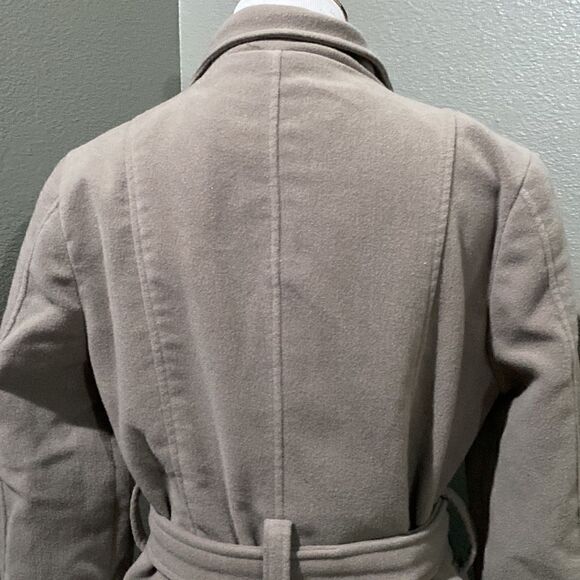 Jack by BB Dakota Neutral Soft Fuzzy Jacket Button and Tie Waist - Picture 6 of 11